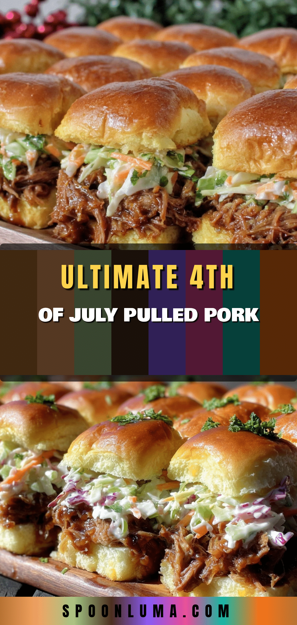BBQ pulled pork sliders recipe