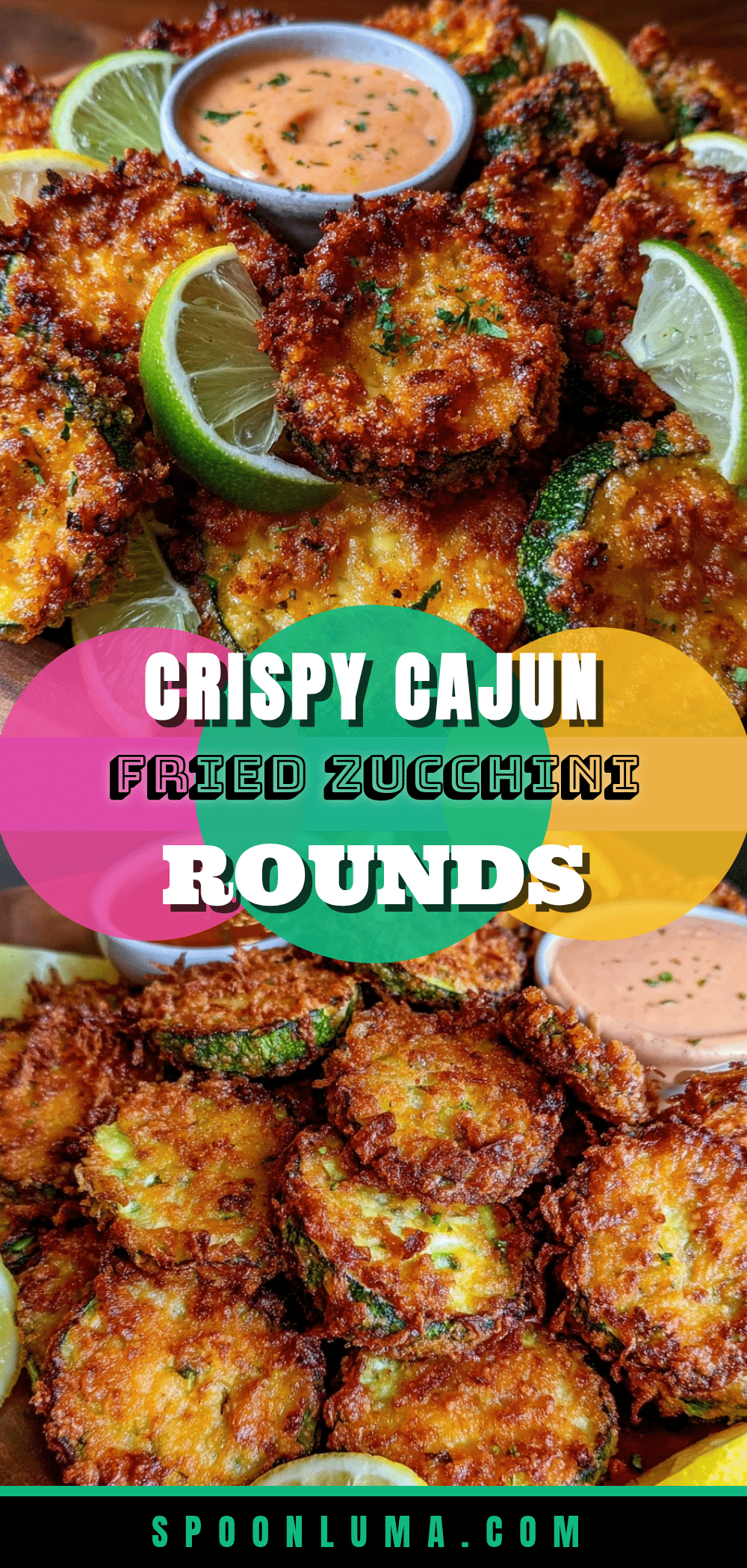 crispy fried zucchini rounds recipe