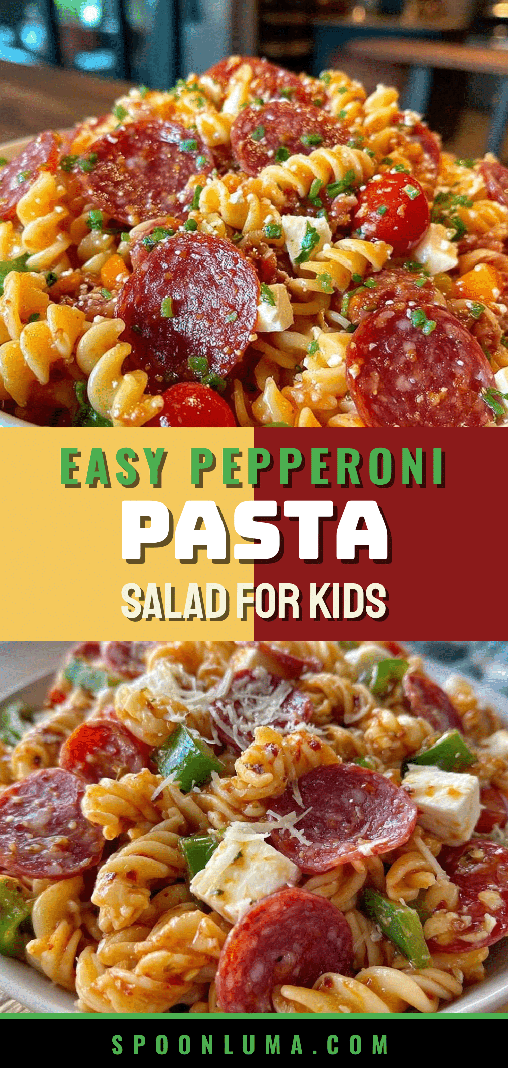 easy lunchbox pasta salad with pepperoni recipe