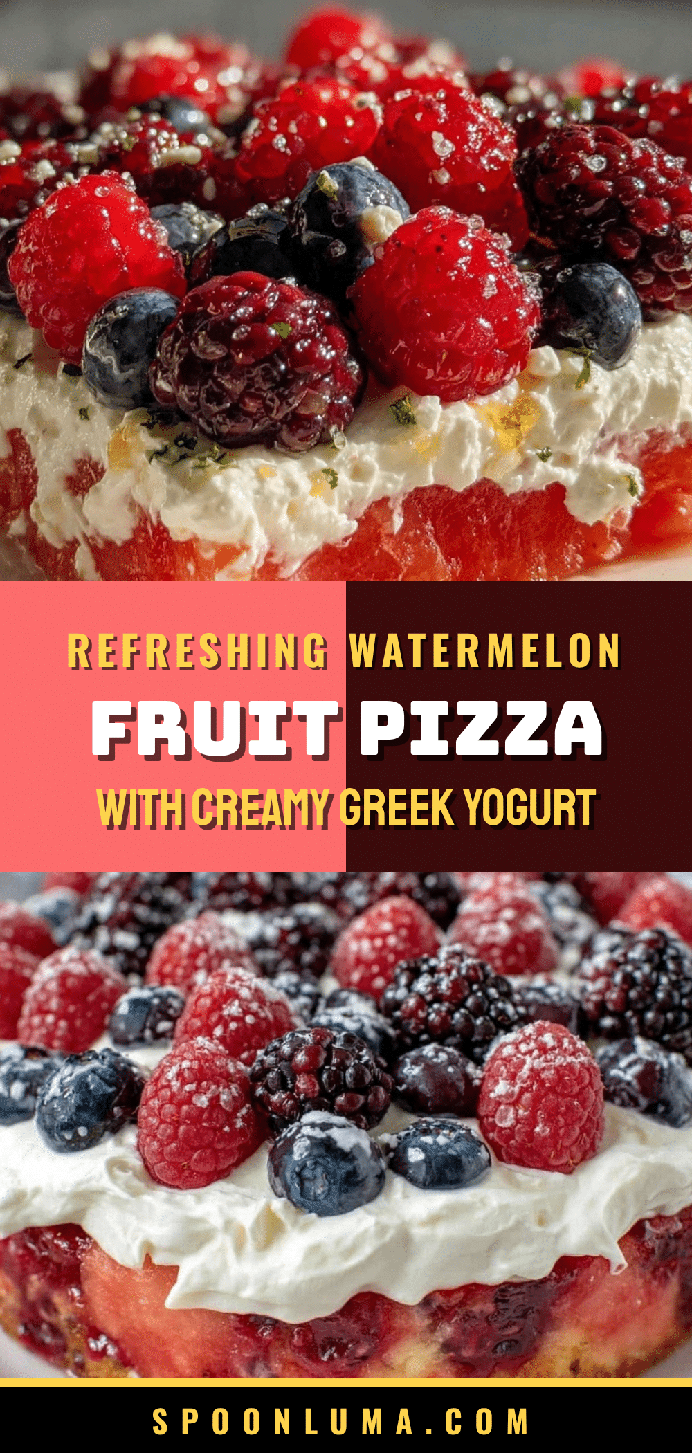 fresh watermelon fruit pizza recipe