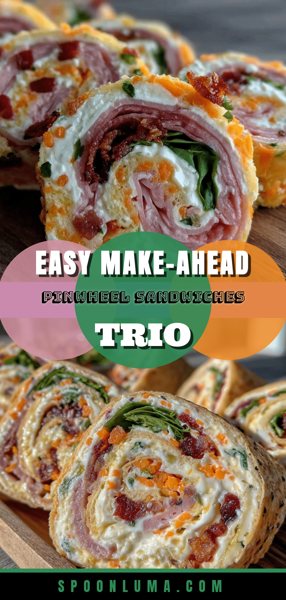 make-ahead school week lunchbox pinwheel sandwiches recipe