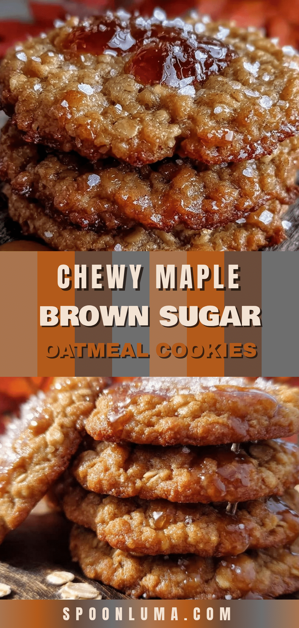 maple brown sugar oatmeal cookies recipe