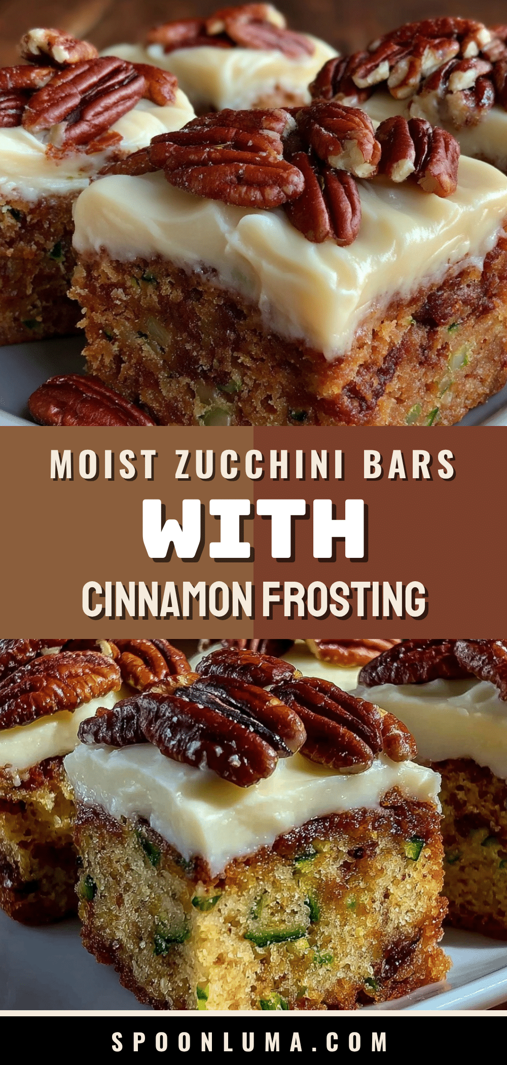 moist zucchini bars recipe