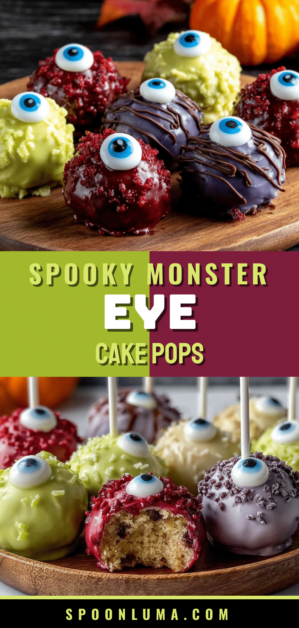 monster eye cake pops recipe