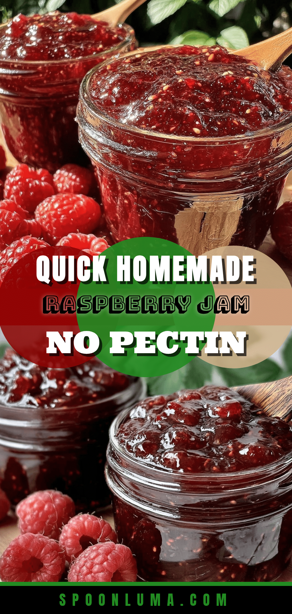 quick homemade raspberry jam recipe