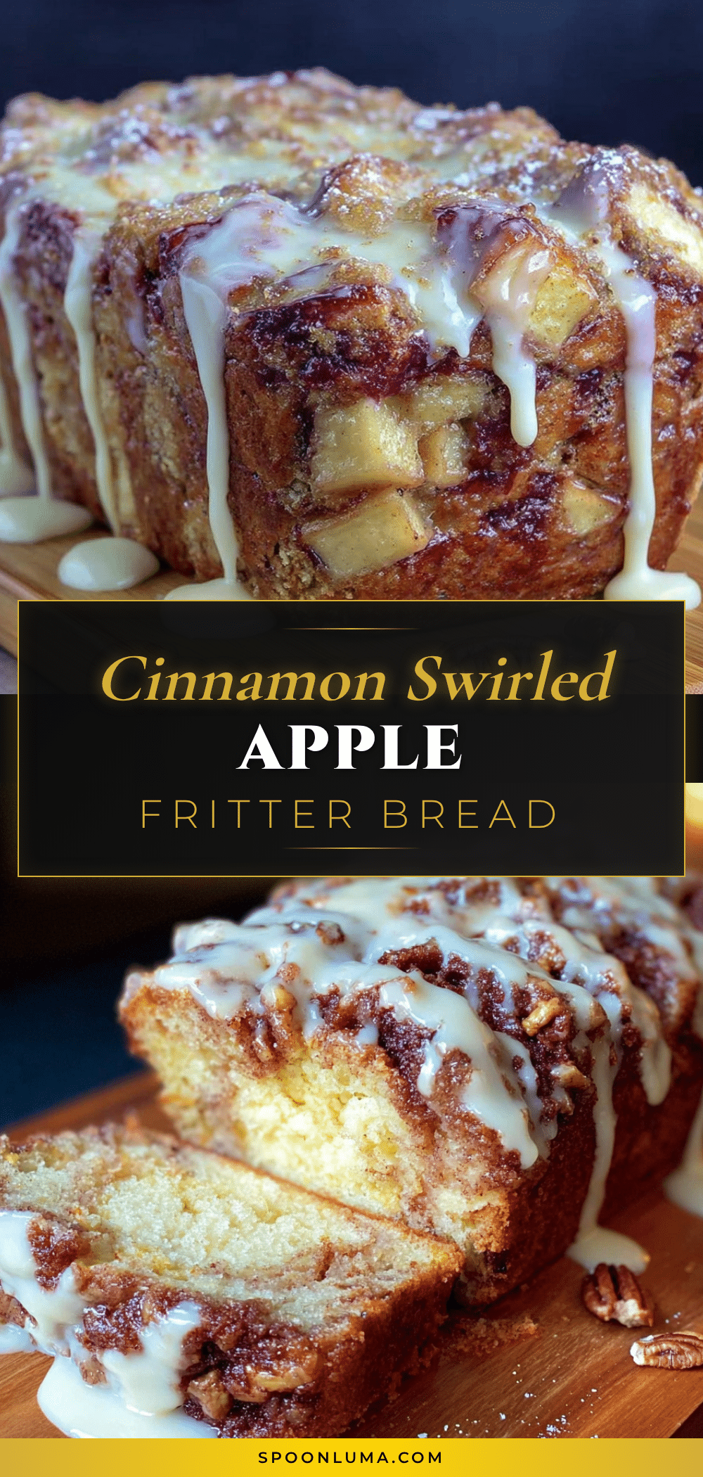 apple fritter bread recipe