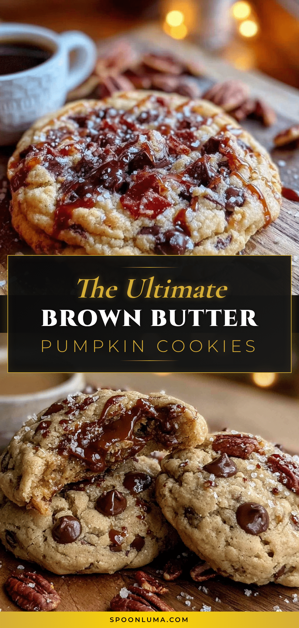 brown butter pumpkin chocolate chip cookies recipe