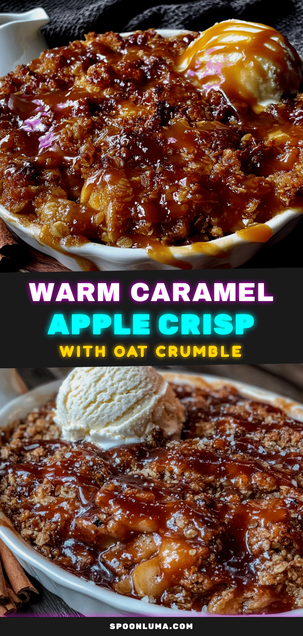 caramel apple crisp recipe