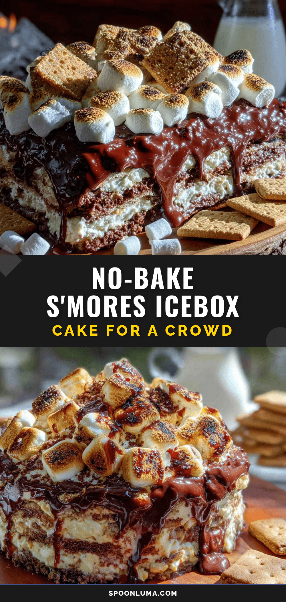 easy smores icebox cake for a crowd recipe