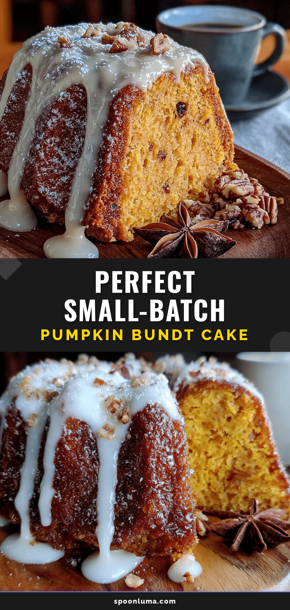 perfect small-batch pumpkin spice bundt cake recipe