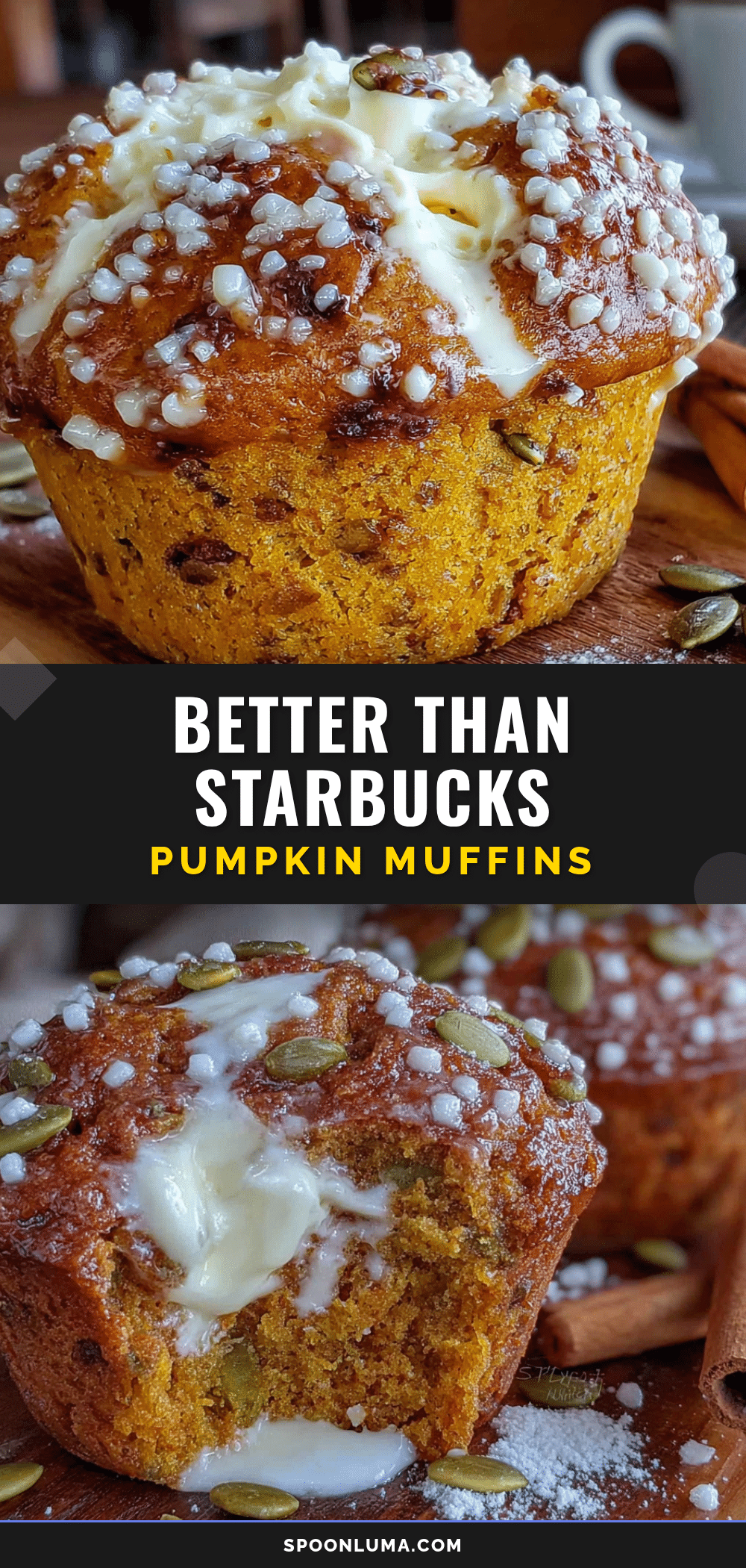 pumpkin cream cheese muffins recipe