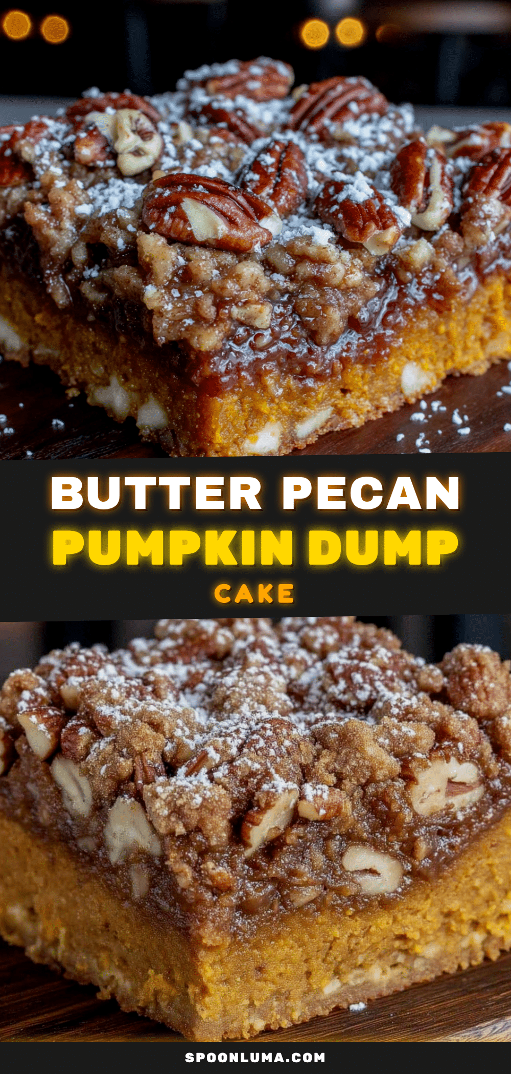pumpkin dump cake recipe