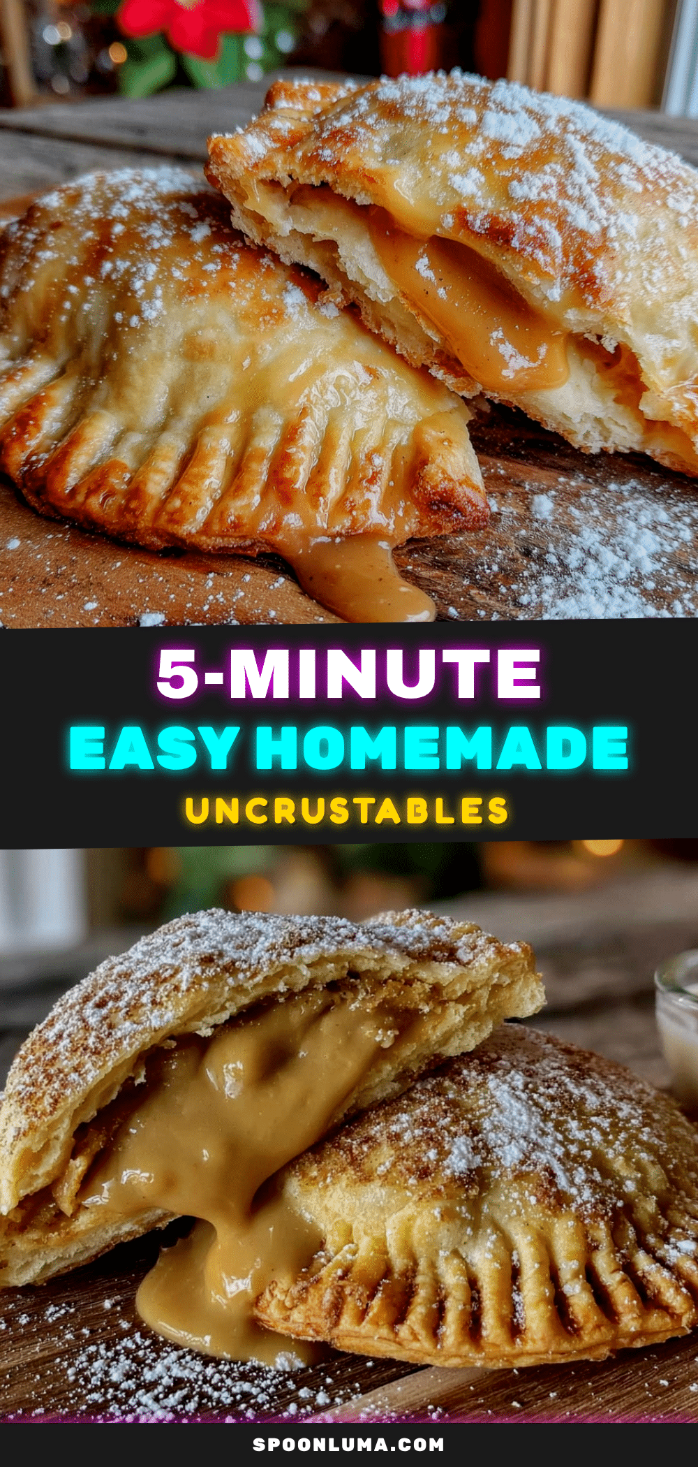 Quick Copycat Uncrustables Peanut Butter Pockets recipe
