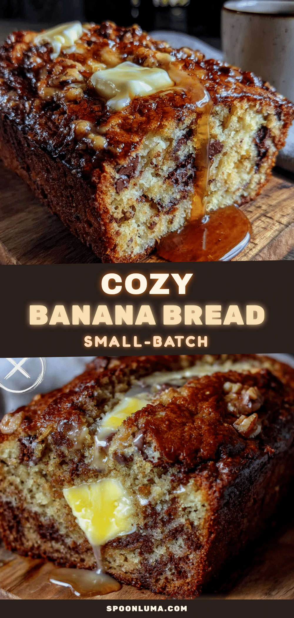 small-batch banana bread for two recipe