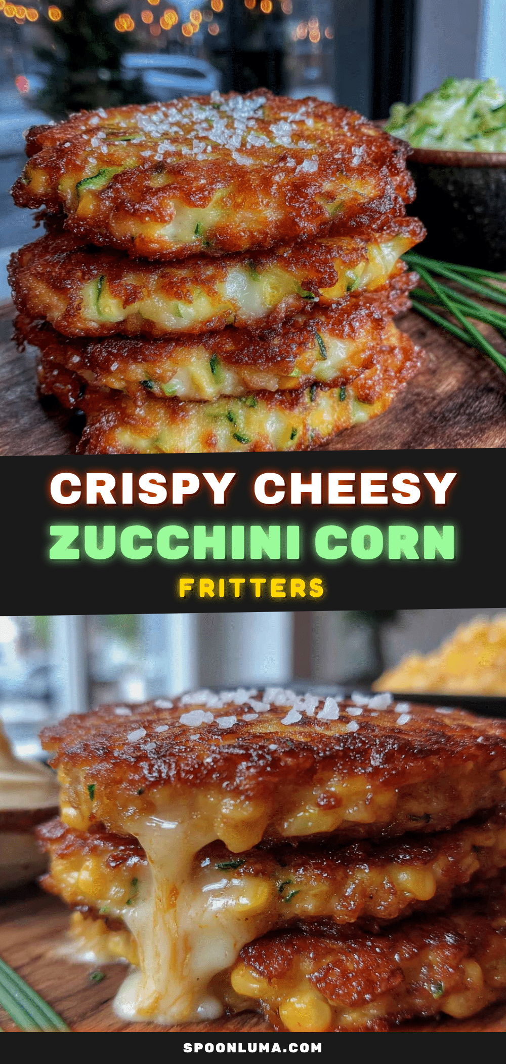 zucchini corn fritters recipe
