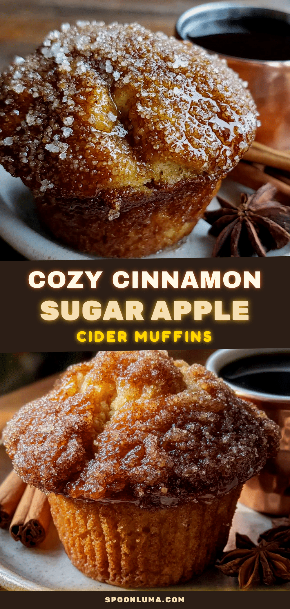 apple cider donut muffins recipe