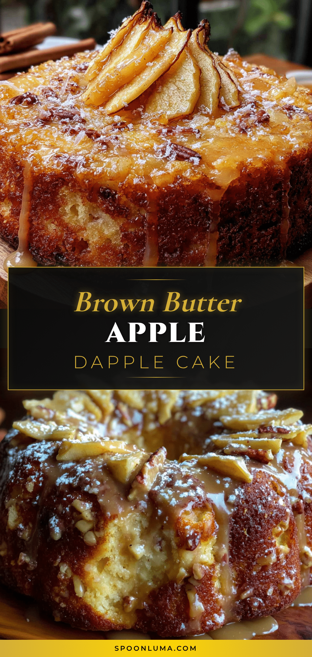 brown butter apple dapple cake recipe