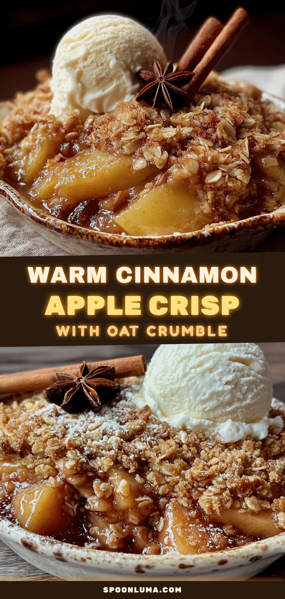 cinnamon apple crisp recipe
