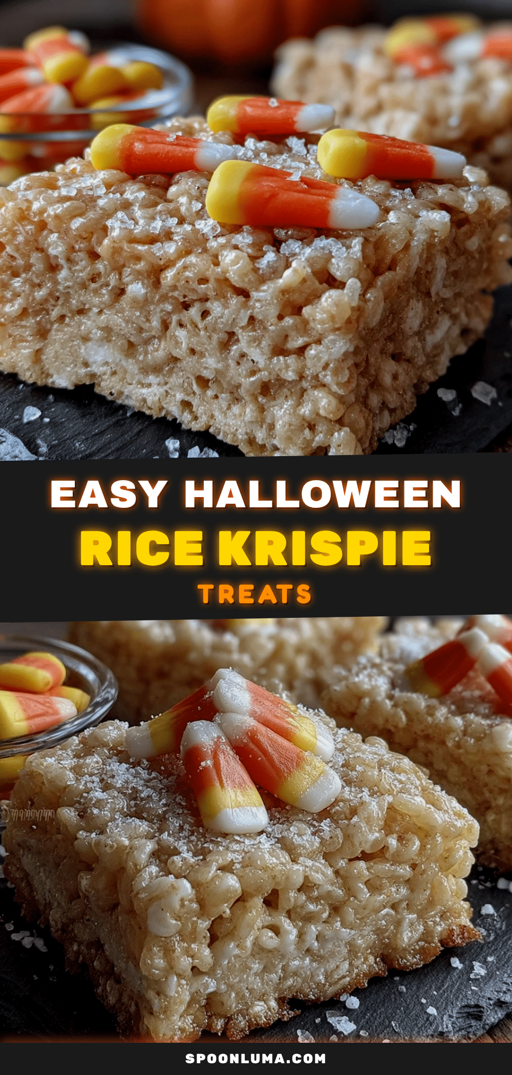 halloween rice krispie treats recipe