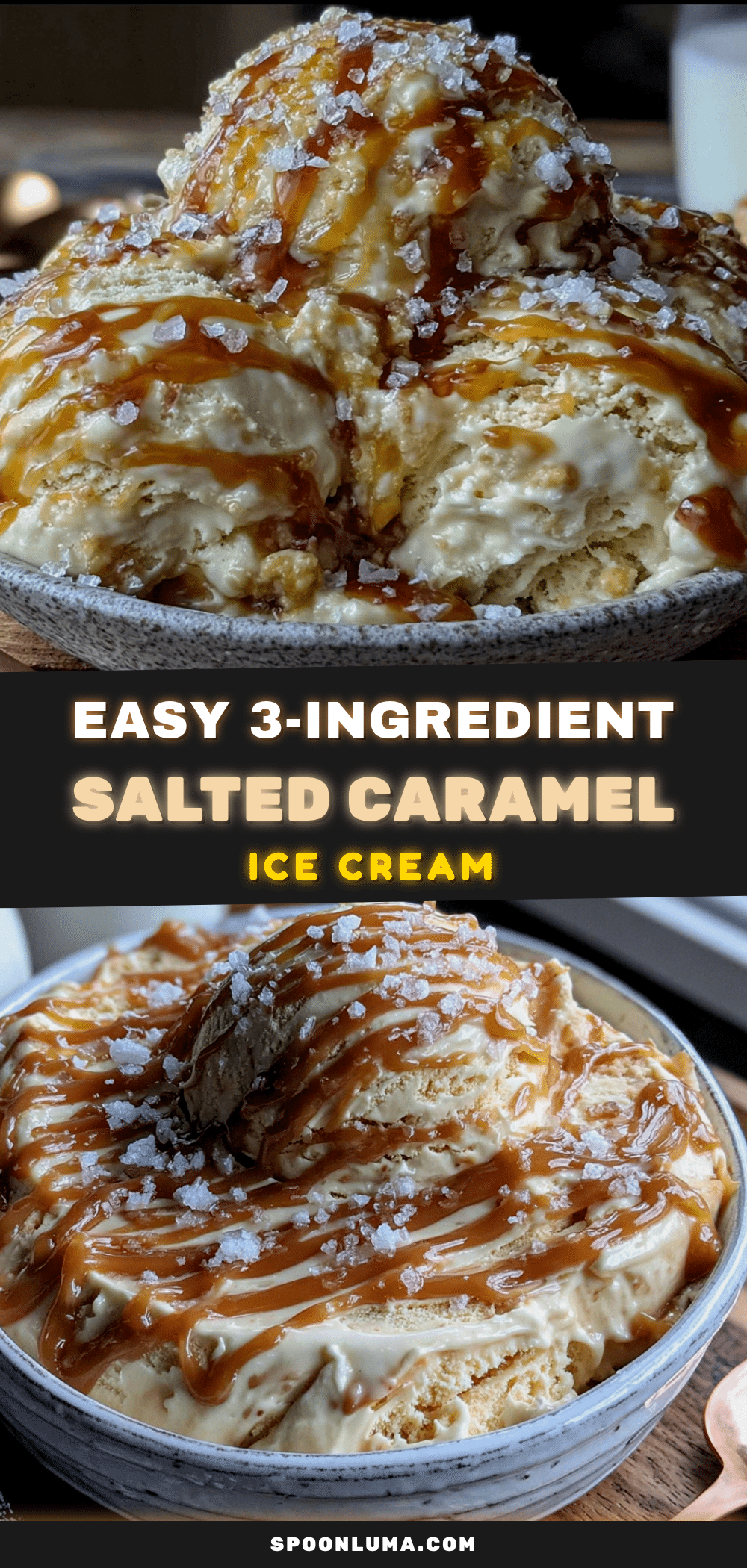 no-churn salted caramel ice cream recipe