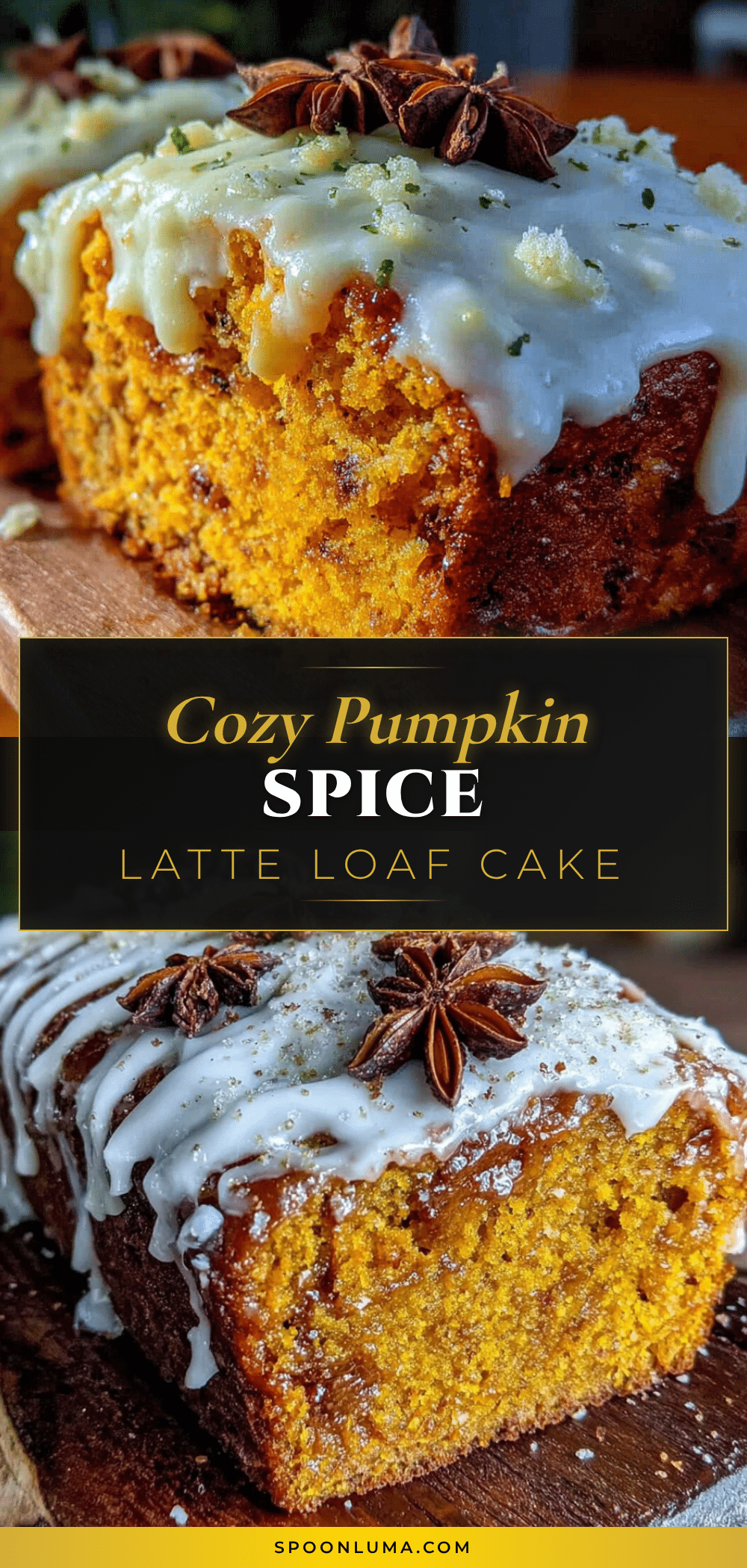 pumpkin spice latte loaf cake recipe