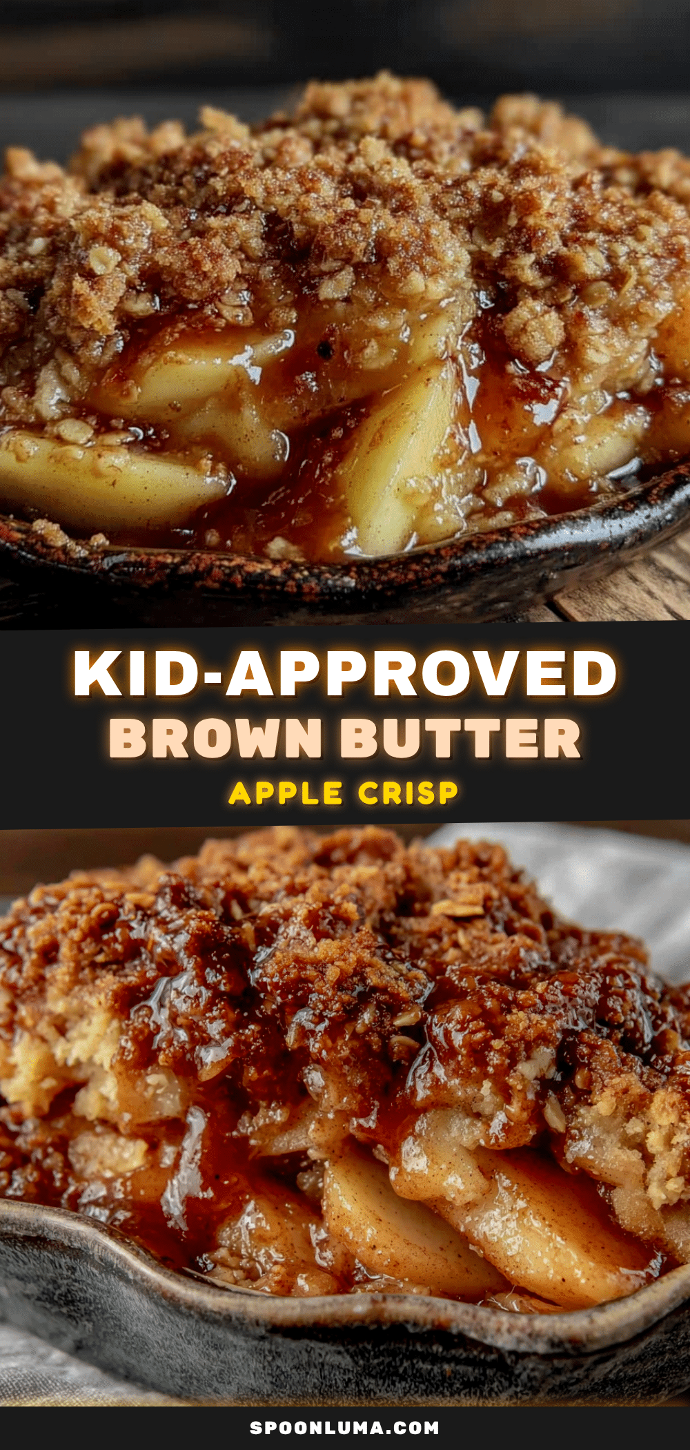 brown butter apple crisp recipe